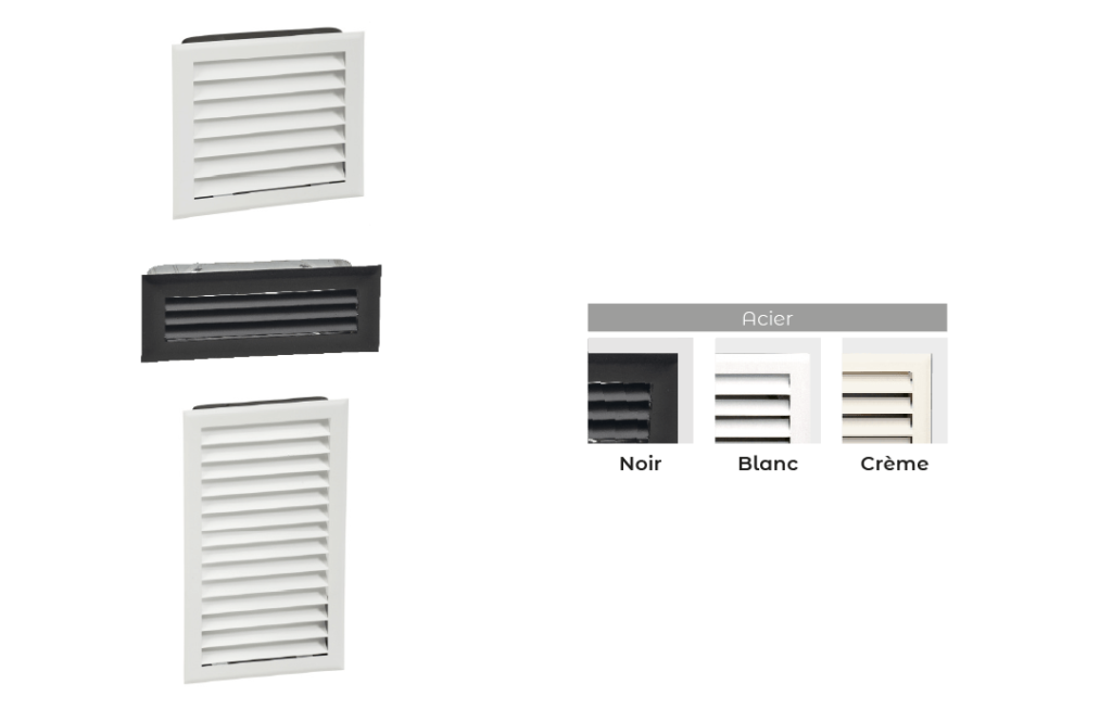 Grilles lamelles
