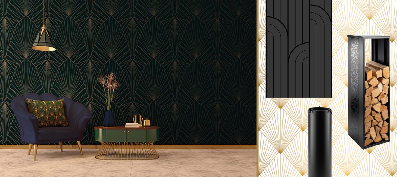 Art Déco Header Visuel