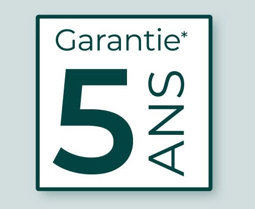 nouveau garantie 5 ans