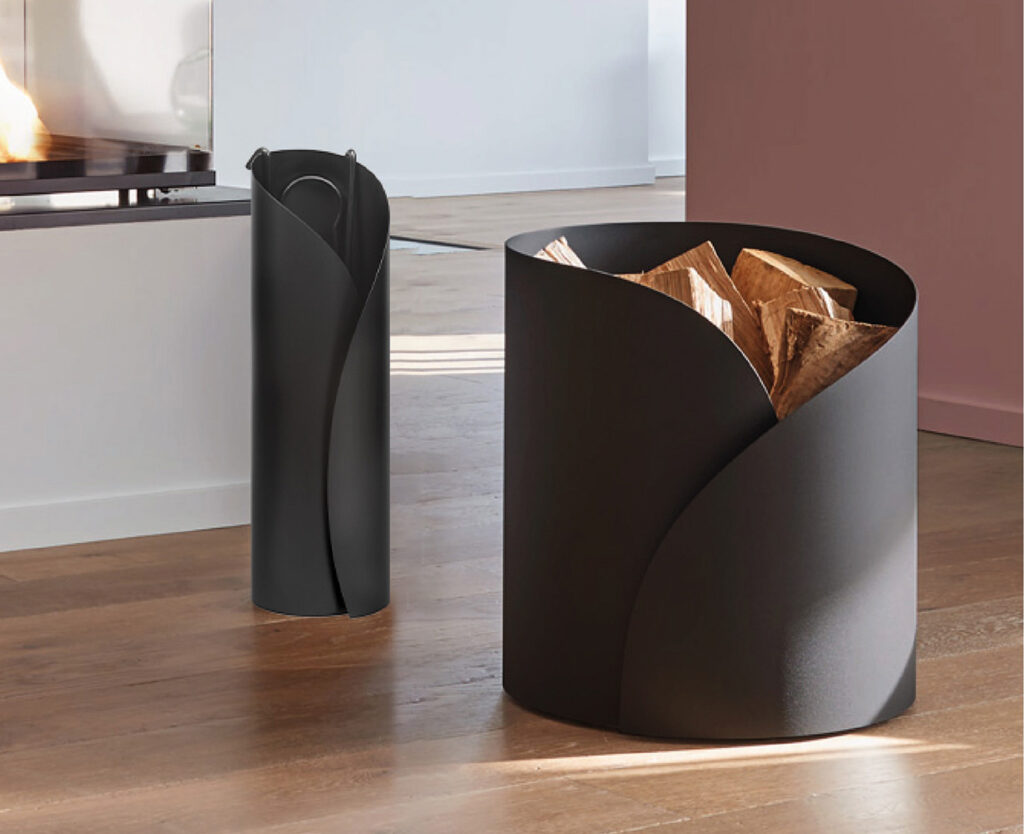 range-buche cylindrique pétale