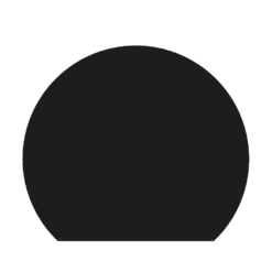 017.pscc1n3-plaque-de-sol-ronde-coupee-noir-givre