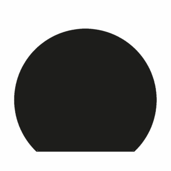 017.pscc1n3-plaque-de-sol-ronde-coupee-noir-givre