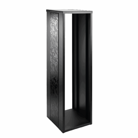 3542641711183-005.10823n3-range-buches-vertical-geverny-acier-noir-givre-verni-brillant-baroque-vide